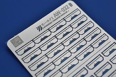 AW-032B Gundam & Weapon Model Kit Builders Parts Detail Up Thruster Photo Etch